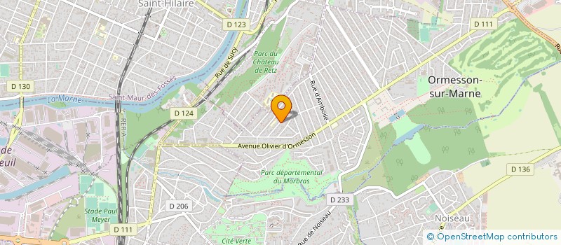 localisation de l'entreprise MONSIEUR FABRICE HODEMON à ORMESSON SUR MARNE