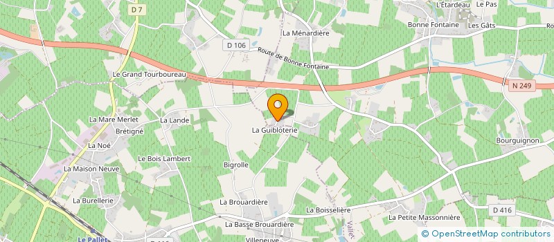 localisation de l'entreprise MONSIEUR FABRICE HOHN à VALLET