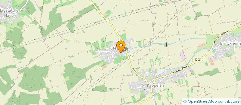 localisation de l'entreprise MONSIEUR FABRICE HOLLINGER  GEISPITZEN