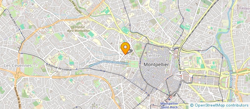 localisation de l'entreprise MONSIEUR FABRICE HOUGARD à MONTPELLIER