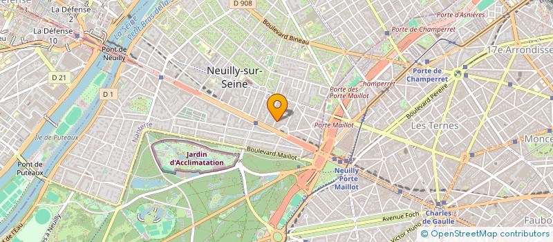localisation de l'entreprise MONSIEUR FABRICE HOUTIN à NEUILLY-SUR-SEINE