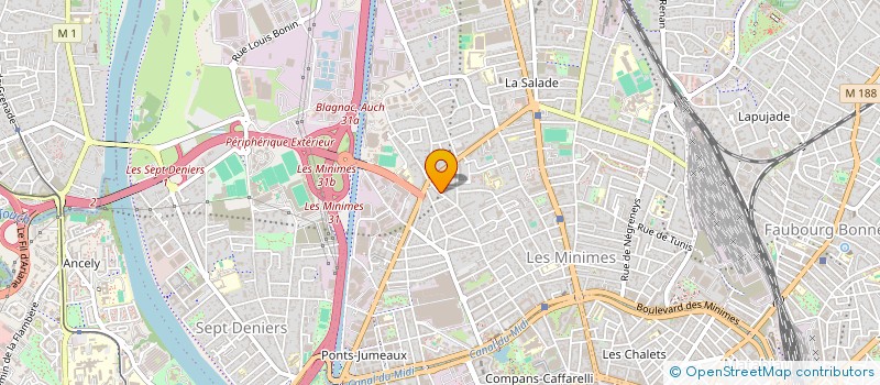 localisation de l'entreprise MONSIEUR FABRICE HOYER  TOULOUSE