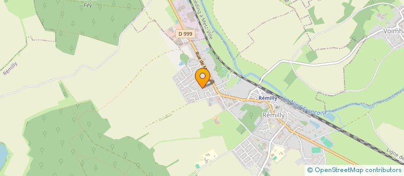 localisation de l'entreprise MONSIEUR FABRICE INMANN à REMILLY
