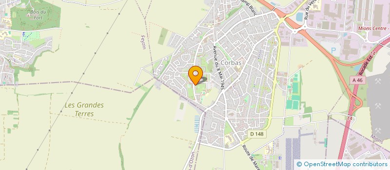 localisation de l'entreprise MONSIEUR FABRICE JACQUES à CORBAS