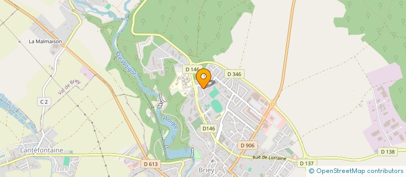 localisation de l'entreprise MONSIEUR FABRICE JACQUES  VAL DE BRIEY