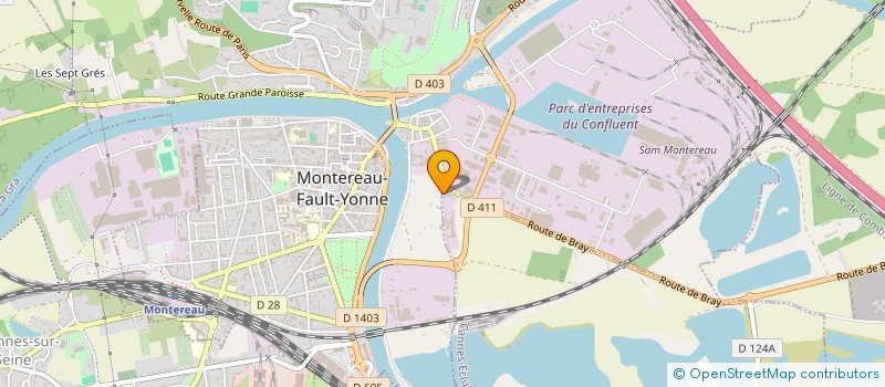 localisation de l'entreprise MONSIEUR FABRICE JANOT  MONTEREAU-FAULT-YONNE