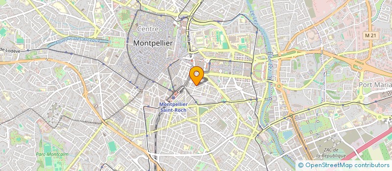 localisation de l'entreprise MONSIEUR FABRICE JOLLI à MONTPELLIER