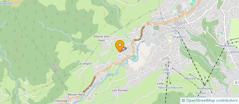 localisation de l'entreprise MONSIEUR FABRICE JOND  FLUMET