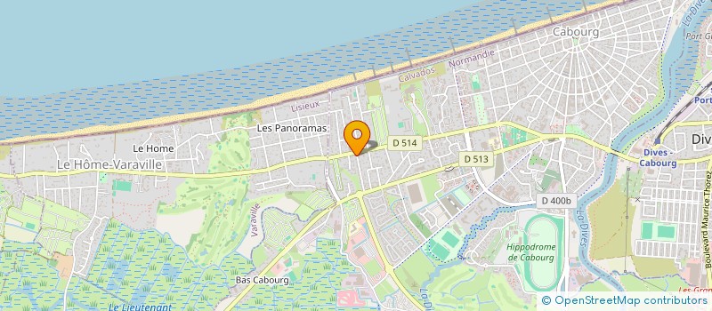 localisation de l'entreprise MONSIEUR FABRICE JONNEAUX  CABOURG