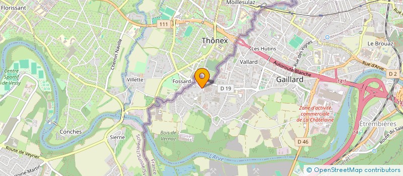 localisation de l'entreprise MONSIEUR FABRICE JOONEKIN  GAILLARD