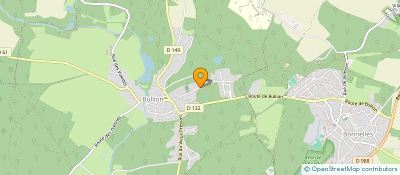 localisation de l'entreprise MONSIEUR FABRICE JOUANNY  BULLION