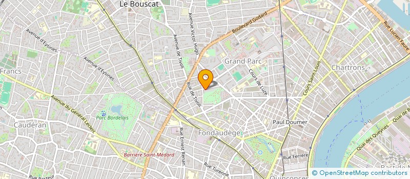 localisation de l'entreprise MONSIEUR FABRICE JULLIENNE  BORDEAUX