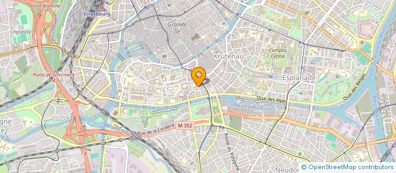 localisation de l'entreprise MONSIEUR FABRICE KAROUNE  STRASBOURG