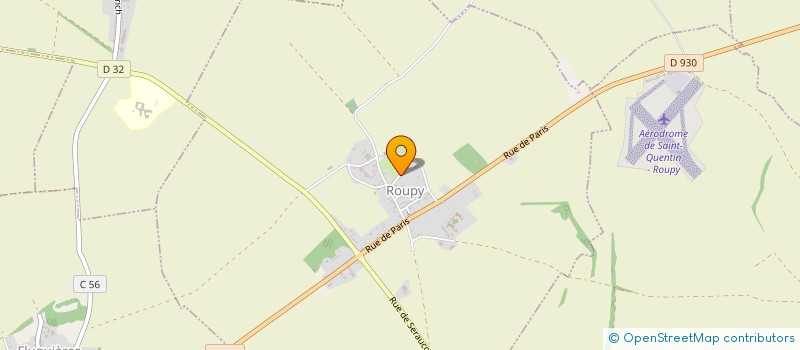 localisation de l'entreprise MONSIEUR FABRICE KAZEK  ROUPY