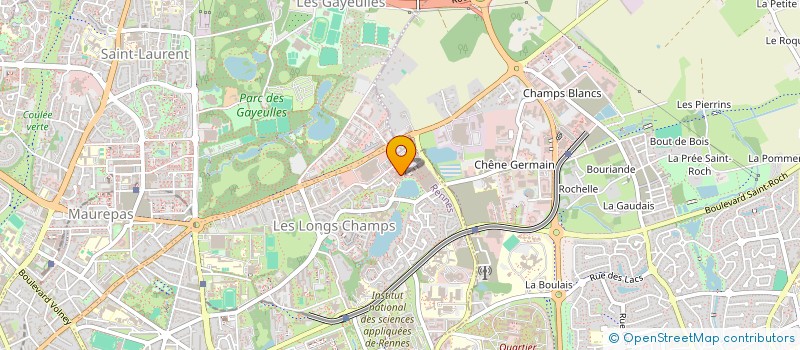 localisation de l'entreprise MONSIEUR FABRICE KERVELLA  RENNES