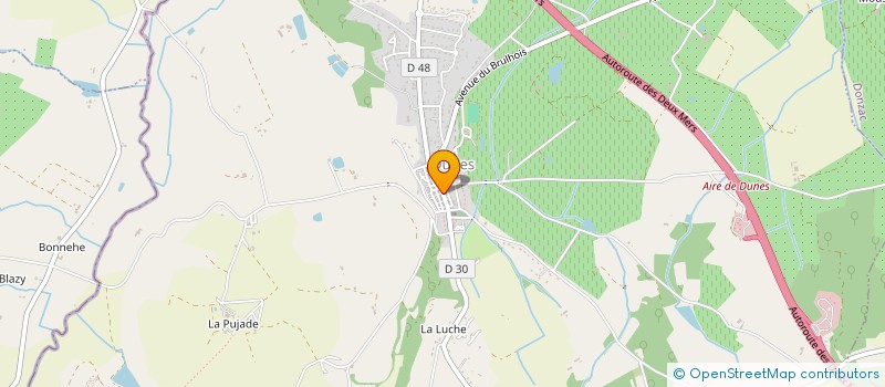 localisation de l'entreprise MONSIEUR FABRICE KHIES  DONZAC