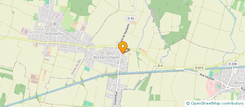 localisation de l'entreprise MONSIEUR FABRICE KNOERR  WICKERSCHWIHR