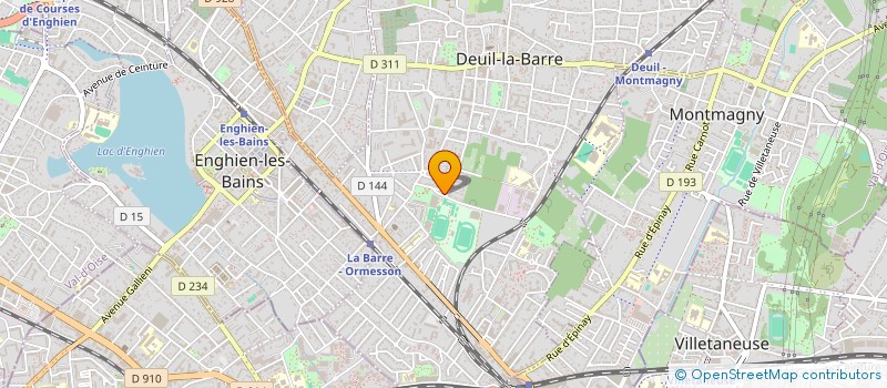 localisation de l'entreprise MONSIEUR FABRICE KORSAK à DEUIL-LA-BARRE
