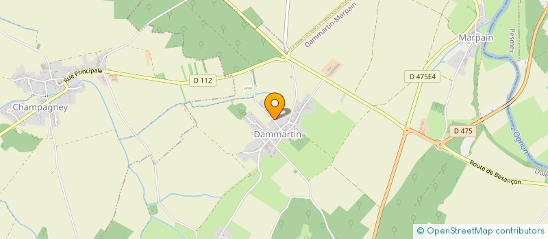 localisation de l'entreprise MONSIEUR FABRICE KRAHENBUHL  DAMMARTIN-MARPAIN
