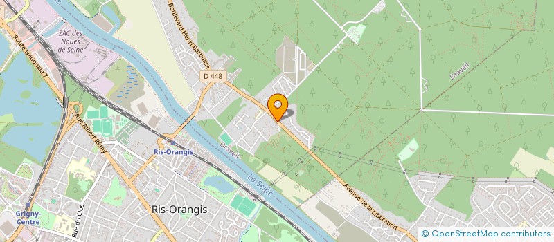 localisation de l'entreprise MONSIEUR FABRICE LABOURGUIGNE à DRAVEIL