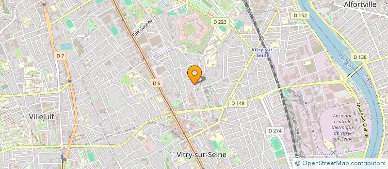 localisation de l'entreprise MONSIEUR FABRICE LACOMME à VITRY SUR SEINE