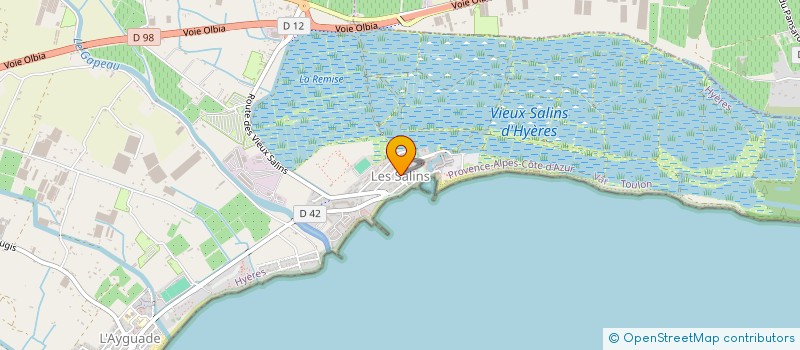 localisation de l'entreprise MONSIEUR FABRICE LAGARDERE à HYERES