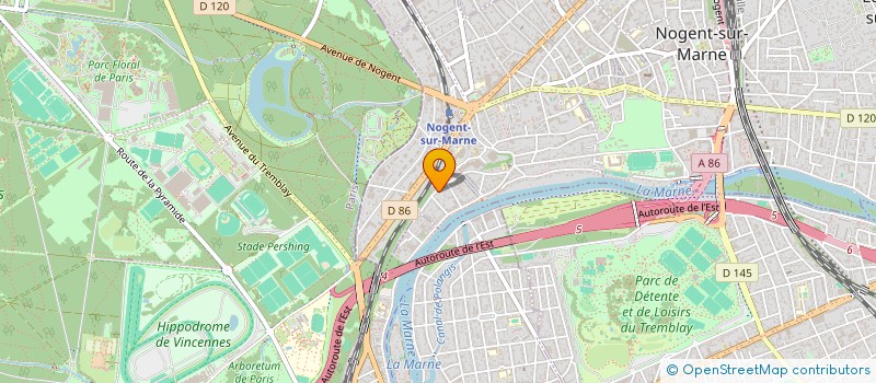 localisation de l'entreprise MONSIEUR FABRICE LAIQUE  NOGENT-SUR-MARNE