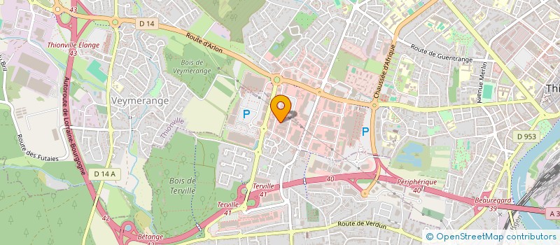 localisation de l'entreprise MONSIEUR FABRICE LALLIER  TERVILLE