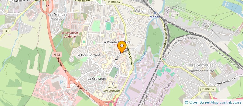 localisation de l'entreprise MONSIEUR FABRICE LAMBERT à CHARLEVILLE-MEZIERES