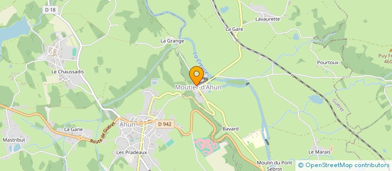 localisation de l'entreprise MONSIEUR FABRICE LAMOTTE  SAINT-YRIEIX-LES-BOIS