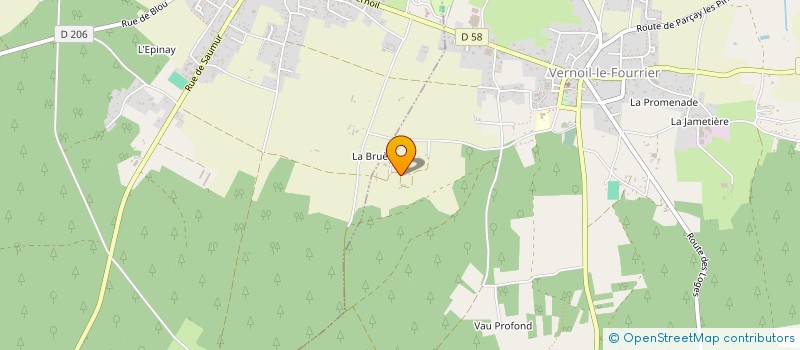 localisation de l'entreprise MONSIEUR FABRICE LAMY  VERNOIL-LE-FOURRIER