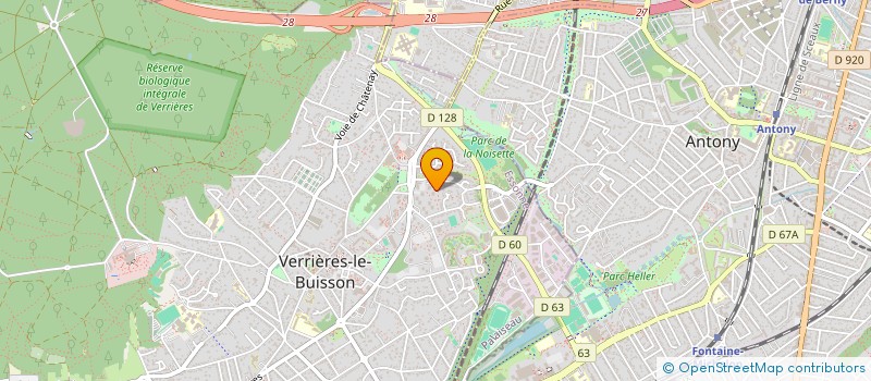 localisation de l'entreprise MONSIEUR FABRICE LANNEGRAND à VERRIERES-LE-BUISSON