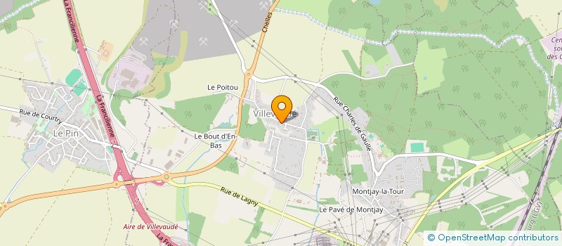 localisation de l'entreprise MONSIEUR FABRICE LARMONIE à VILLEVAUDE