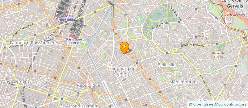 localisation de l'entreprise MONSIEUR FABRICE LATUILLERIE  PARIS