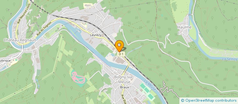 localisation de l'entreprise MONSIEUR FABRICE LAVIALLE  CHARLEVILLE-MEZIERES