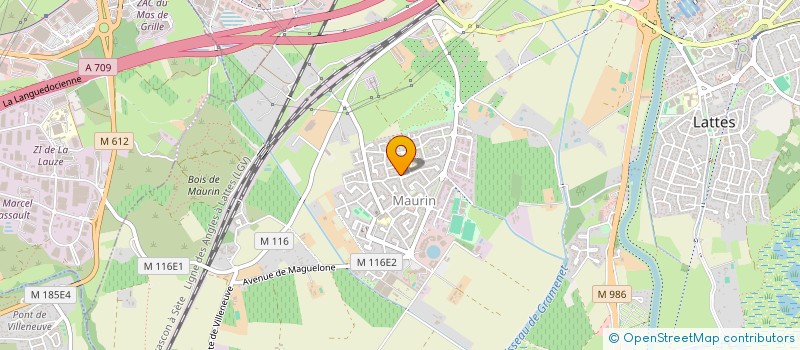 localisation de l'entreprise MONSIEUR FABRICE LAVOL à LATTES