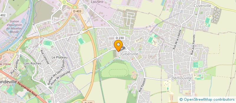 localisation de l'entreprise MONSIEUR FABRICE LE CORNEC  GIBERVILLE