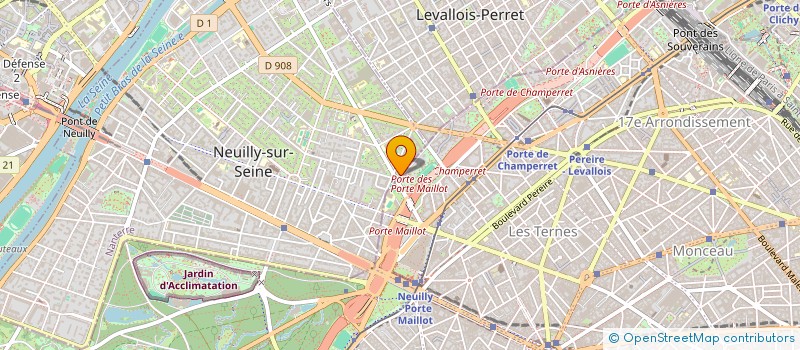 localisation de l'entreprise MONSIEUR FABRICE LE FLOCH à NEUILLY-SUR-SEINE