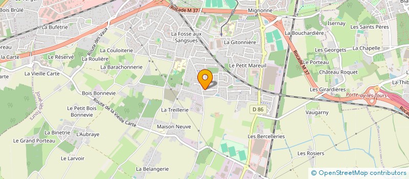 localisation de l'entreprise MONSIEUR FABRICE LE GOFF à JOUE-LES-TOURS