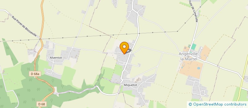 localisation de l'entreprise MONSIEUR FABRICE LE MINOUX  ANGERVILLE-LA-MARTEL