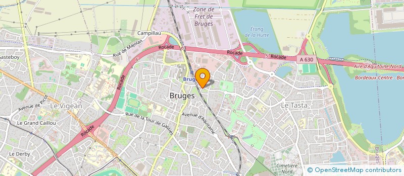 localisation de l'entreprise MONSIEUR FABRICE LE NAY à BRUGES