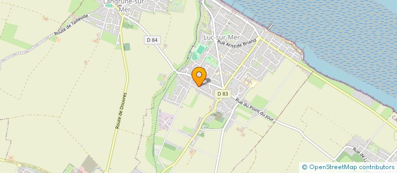 localisation de l'entreprise MONSIEUR FABRICE LEBEURY à LUC-SUR-MER