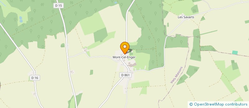 localisation de l'entreprise MONSIEUR FABRICE LECLAIR  VIELS-MAISONS