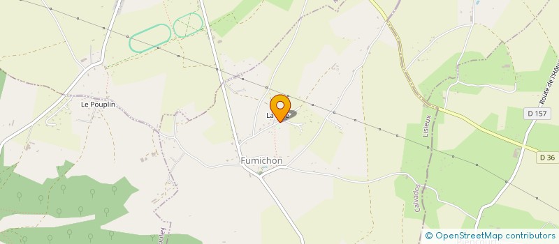 localisation de l'entreprise MONSIEUR FABRICE LECOUTURIER  MOYAUX