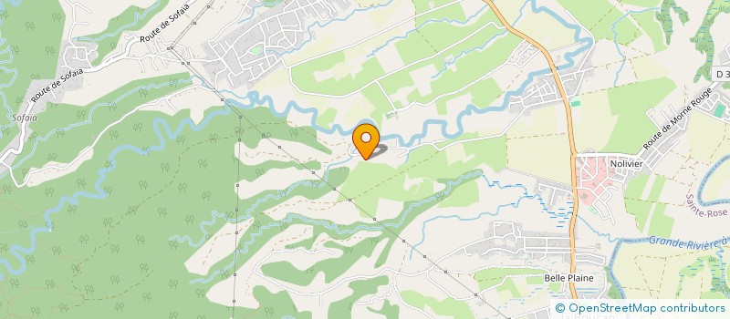 localisation de l'entreprise MONSIEUR FABRICE LEDRECK  SAINTE ROSE