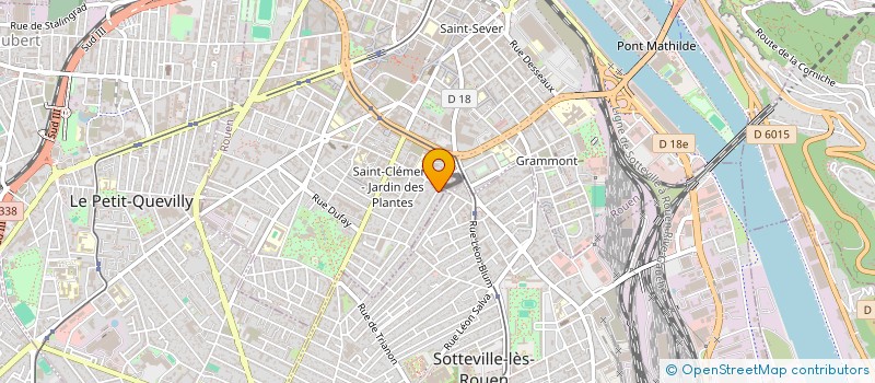 localisation de l'entreprise MONSIEUR FABRICE LEFEBVRE à ROUEN