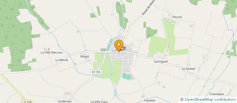 localisation de l'entreprise MONSIEUR FABRICE LEGEAI à PLEUGRIFFET