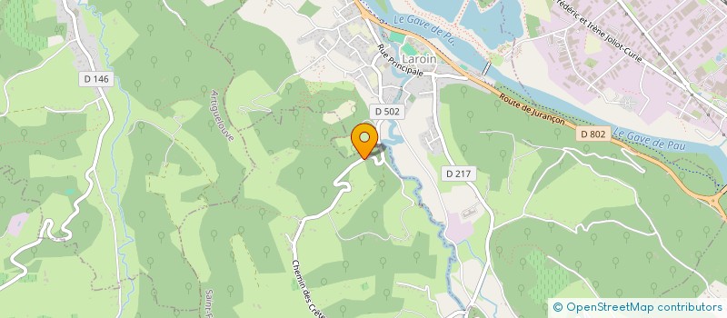 localisation de l'entreprise MONSIEUR FABRICE LEHMANN à LONS