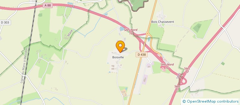 localisation de l'entreprise MONSIEUR FABRICE LELIEVRE à BOITRON