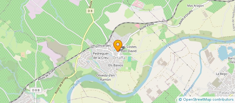 localisation de l'entreprise MONSIEUR FABRICE LELORRAIN  ORTAFFA